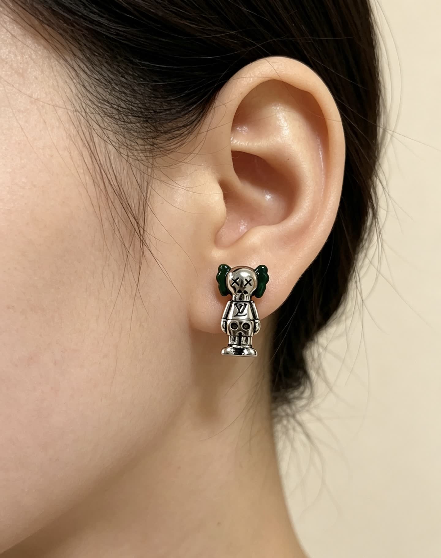 Louis Vuitton Monogram World Tour Earrings